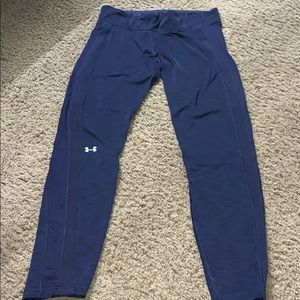 Navy blue under armour leggings